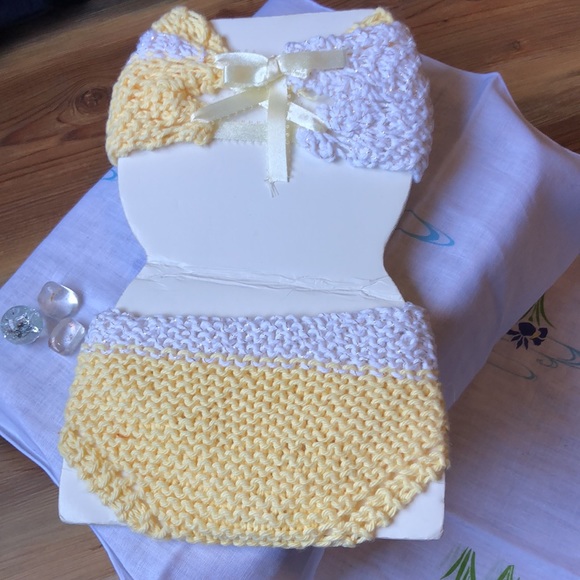 Sexy vintage wash cloth set - Picture 2 of 4